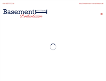 Tablet Screenshot of basement-rotherbaum.de